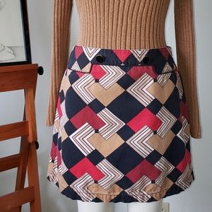 ANN TAYLOR LOFT Geometric print Skirt